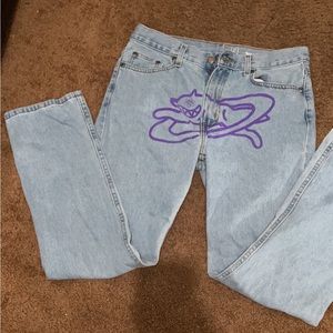 30x30 - Running Dog Denim Jeans RARE
